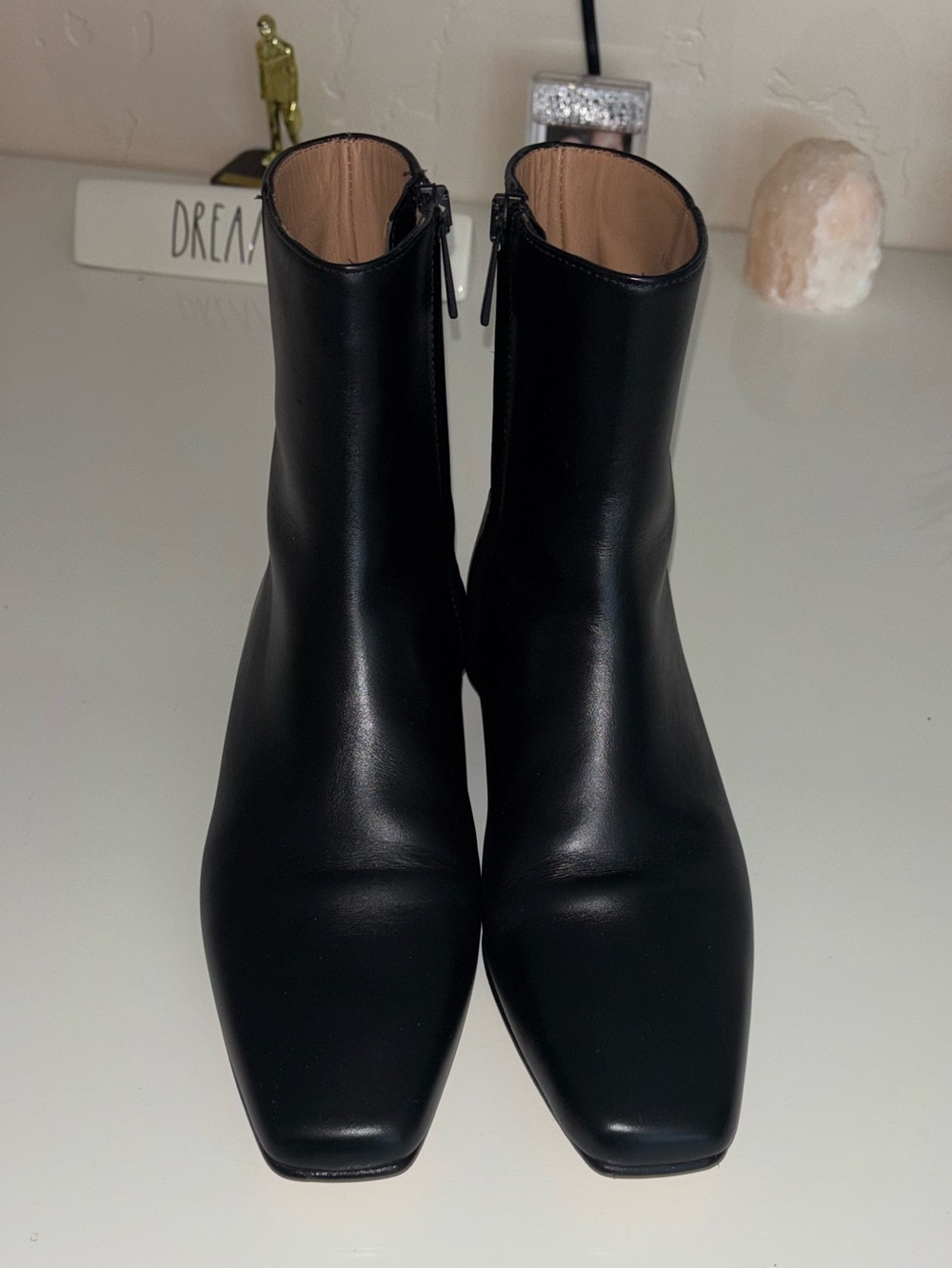 Flattered Black Leather Rami Boot - Picture 2 of 4
